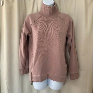 Athleta Cozy Karma Side Zip Funnel Neck - XXS